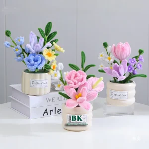 Kẽm nhung loại 1 dày 7-8mm, bó 50-100 sợi, mịn đẹp làm hoa handmade - Ảnh 3