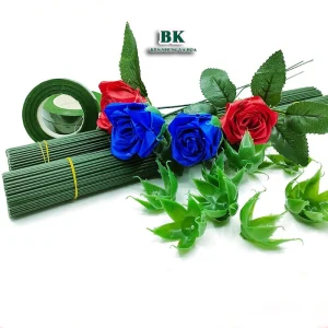 Kẽm Cành Làm Hoa Handmade, Hoa Kẽm Nhung, Kẽm Bọc Nhựa Loại 1 Dài 30-40cm - Ảnh 2