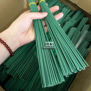 Kẽm Cành Làm Hoa Handmade, Hoa Kẽm Nhung, Kẽm Bọc Nhựa Loại 1 Dài 30-40cm - Ảnh 5