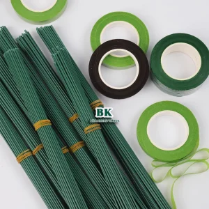 Kẽm Cành Làm Hoa Handmade, Hoa Kẽm Nhung, Kẽm Bọc Nhựa Loại 1 Dài 30-40cm - Ảnh 6