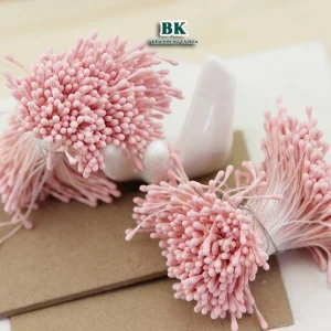 Nhụy Bột Làm Hoa Handmade Đầu Nhỏ 2mm Sơn Mờ Nhiều Màu Sắc - Ảnh 4
