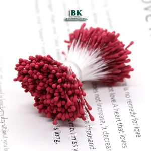 Nhụy Bột Làm Hoa Handmade Đầu Nhỏ 2mm Sơn Mờ Nhiều Màu Sắc - Ảnh 7